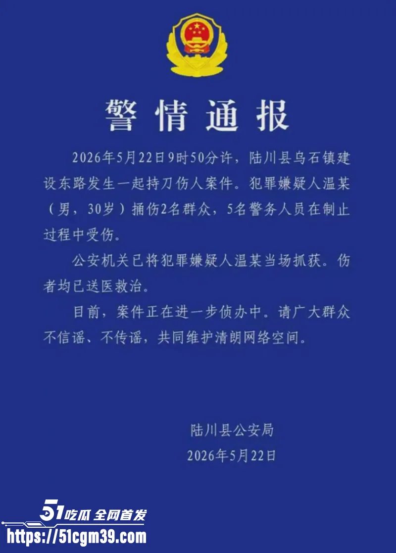 广西玉林砍人狂魔 30岁男子当街发疯 持刀狂捅交警血溅街头 现场化身索命鬼!