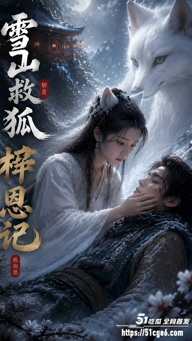AI短剧《雪山救狐榨恩记》1-2集 狐狸报恩以身相许 身体狂榨男主色气满满!