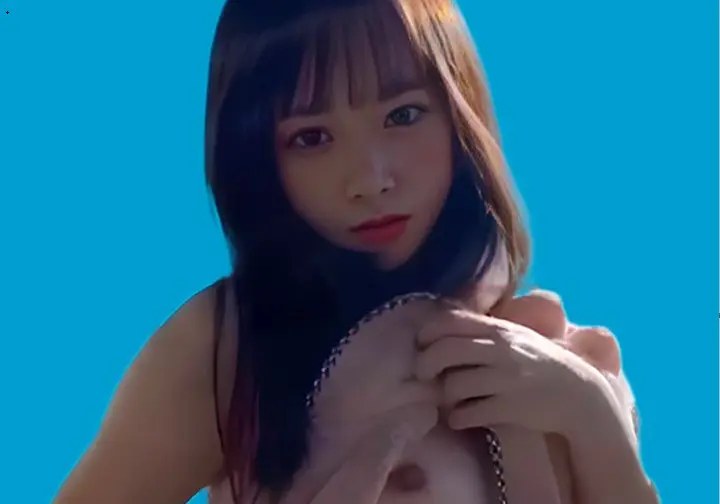没想到白晰小妹有黑蝴蝶鲍鱼!