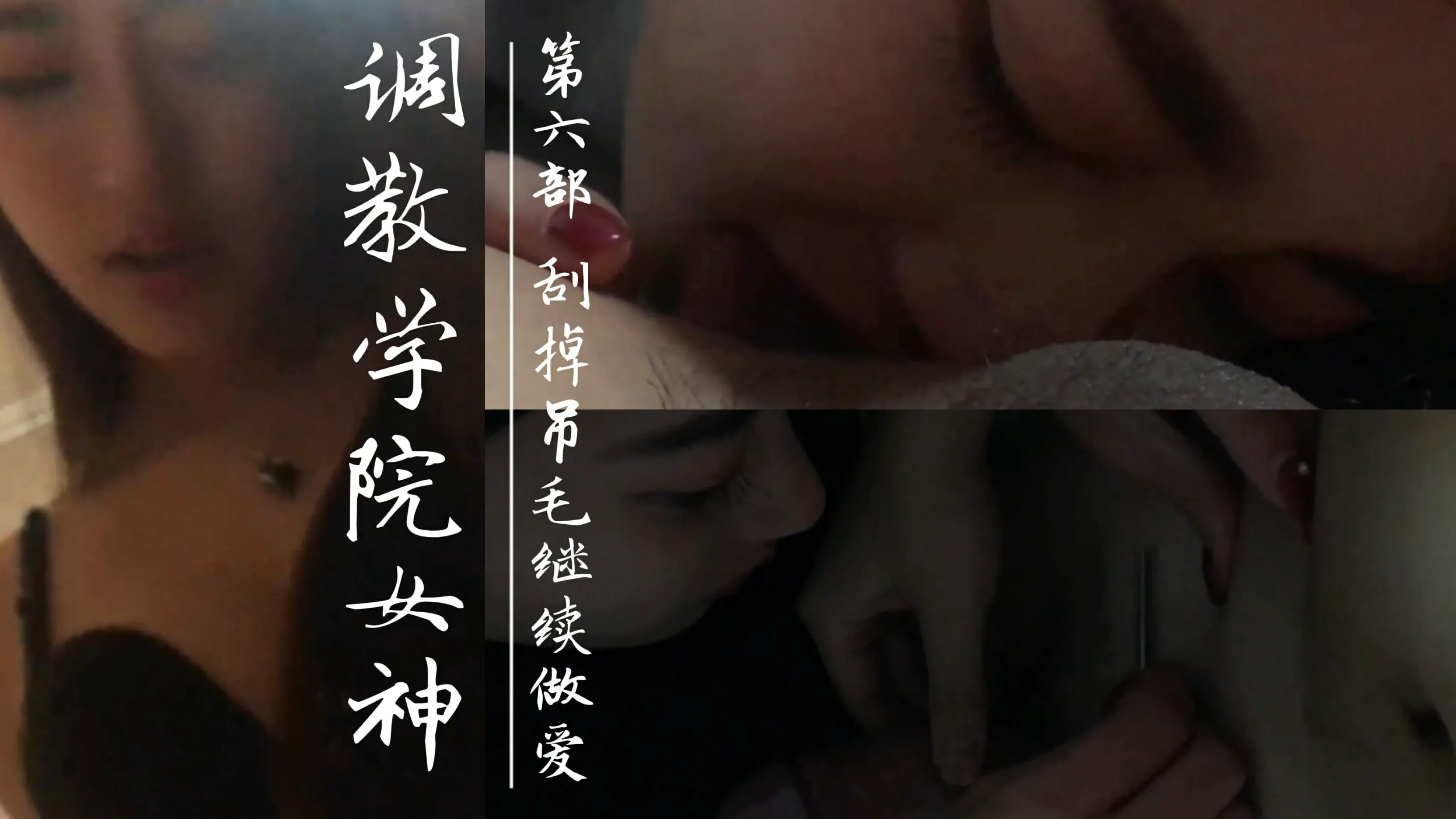 调教学院派女神。第六部挂掉吊毛继续做爱