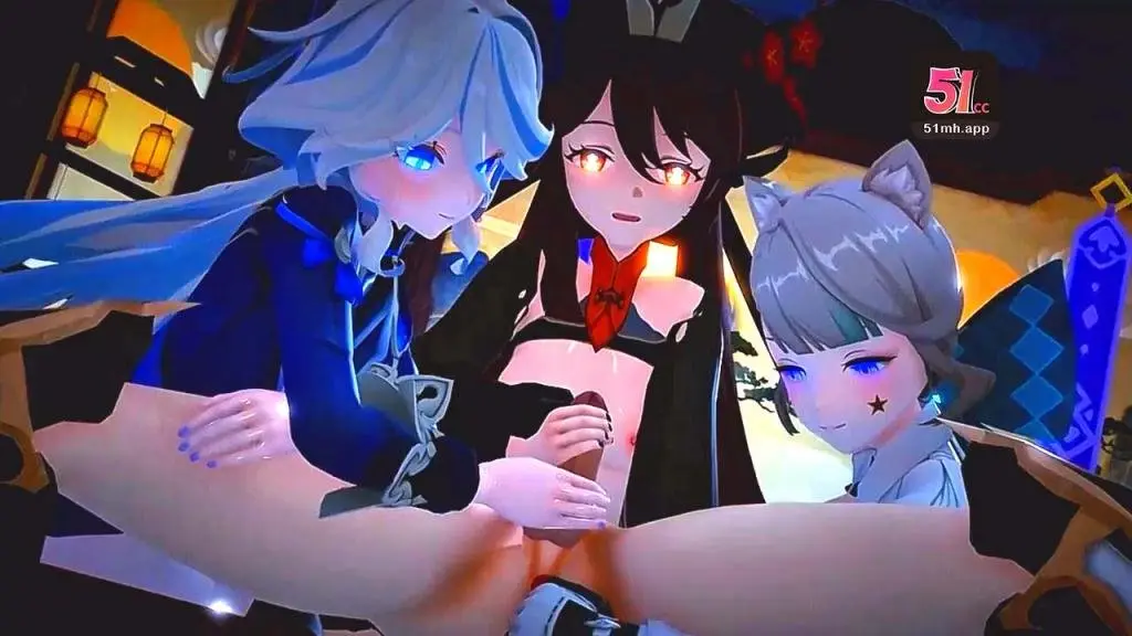 原神全明星群交盛宴！3DMMD恋活激情合战，女神们淫乱高潮大放送！