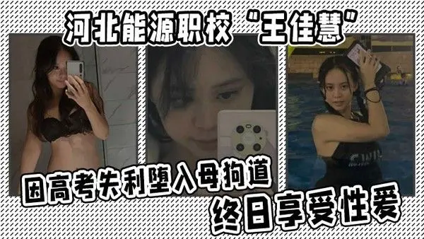 河北能源职.校王佳慧因高考失利堕入母狗道终日享受性爱