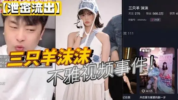 泄密流.出三只羊沫沫不雅视频事件