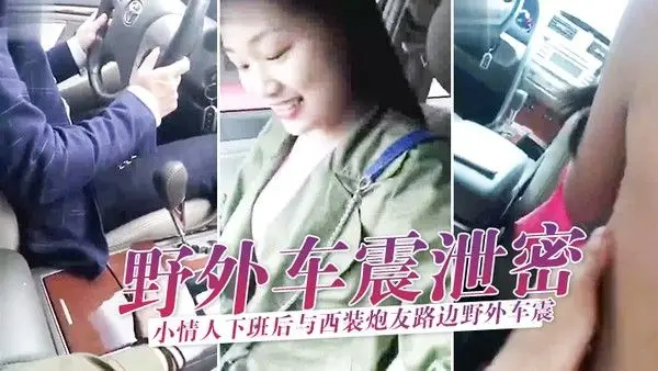 野外车震泄.密小情人下班后与西装炮友路边野外车震玩刺激