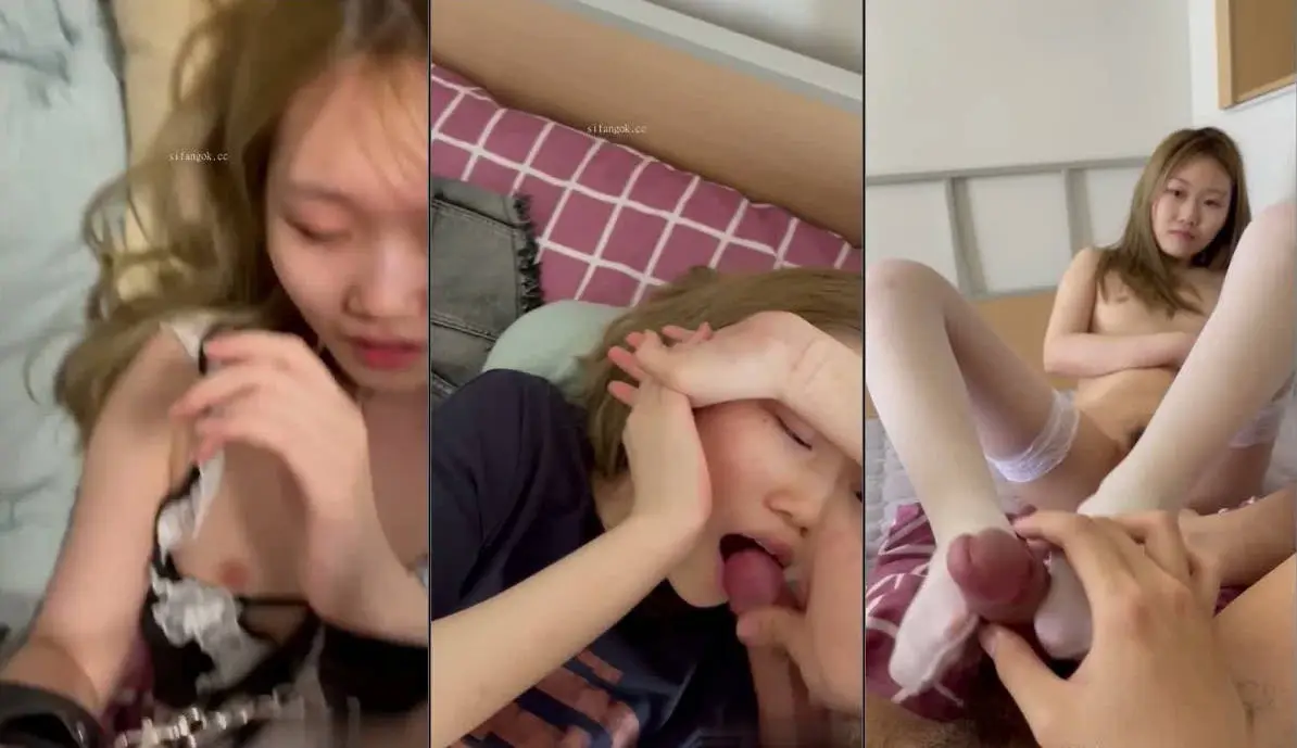 云盘高质露脸泄密！金发眉钉潮妹表里不一，私下极度小母狗，啪啪调教制服足交颜射，玩的花花