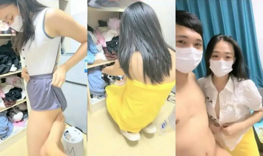 震惊!最新力作,香港浸会大学老师,【英语老师在读研】,边上网课边吃鸡,黑森林湿漉漉,被男友骚扰