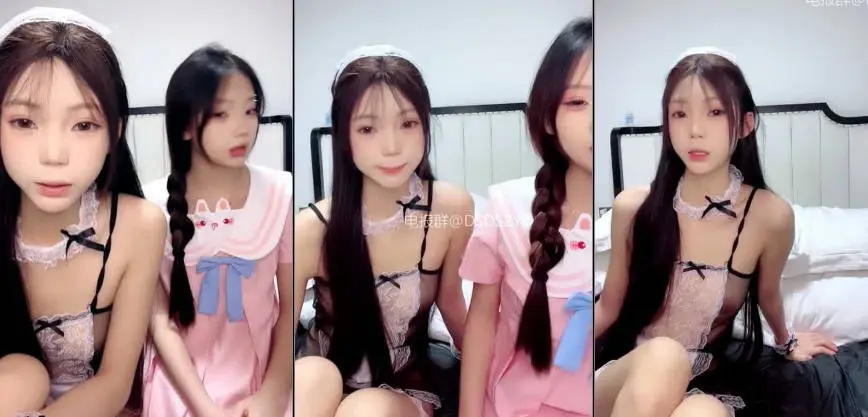 极品姐妹花【00后极品姐妹】直播间惊现男主两姐妹终于有男主秀了！1 (3)