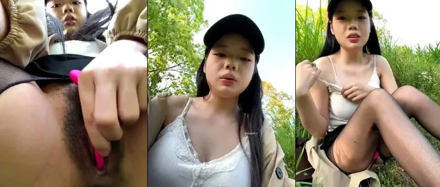 stripchat【Pippin-19】户外小萝莉 长相甜美 好身材大长腿极品翘臀 树林 公厕 全裸道具 刺激 (2)