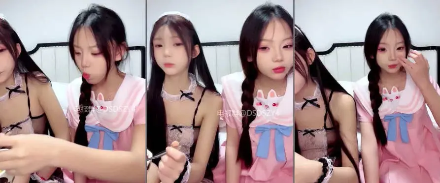 极品姐妹花【00后极品姐妹】直播间惊现男主两姐妹终于有男主秀了！1(6V)