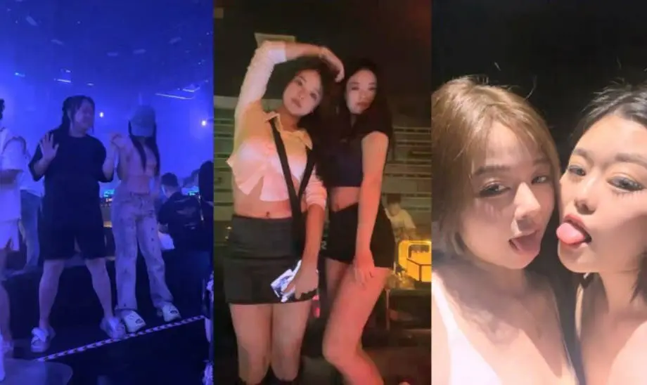 酒店女神,醉生梦死的每一天,羡煞众人,【03年安琪拉表妹】,夜店狂欢,喝醉都吐了,酒店啪啪