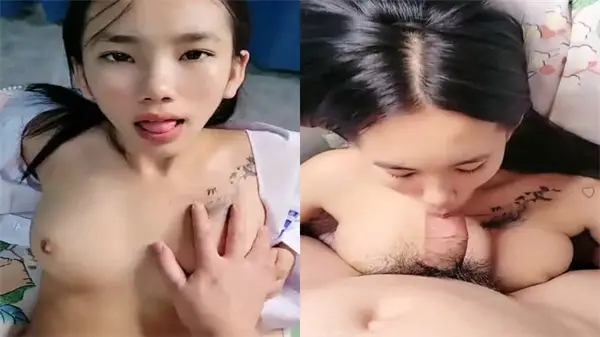 苗条巨乳骚妹全程跪舔!口足交伺候,狂野肉棒猛操到高潮!
