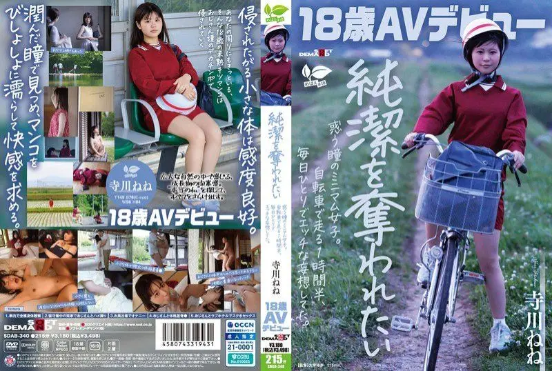 18岁清纯少女寺川宁宁AV出道 SDAB-340 被疯狂开发时迷惘眼神超诱人 每天自慰2小时的性瘾小妖精