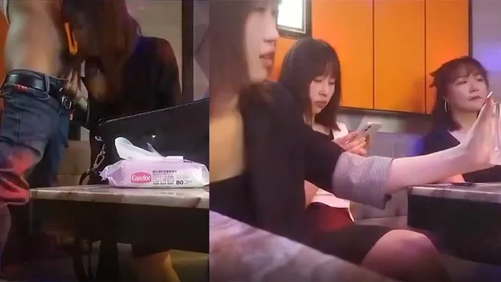 换妻极品.KTV激情不眠夜三男三女唱歌玩成人游戏一人一个沙发上骑乘后入