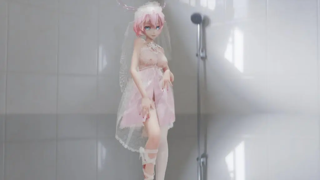 MMD17 花嫁新娘Luka新婚夜被巨根肏到小鹿乱撞