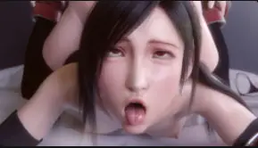 蒂法化身淫荡女战士，巨乳被狂干内射最终幻想！