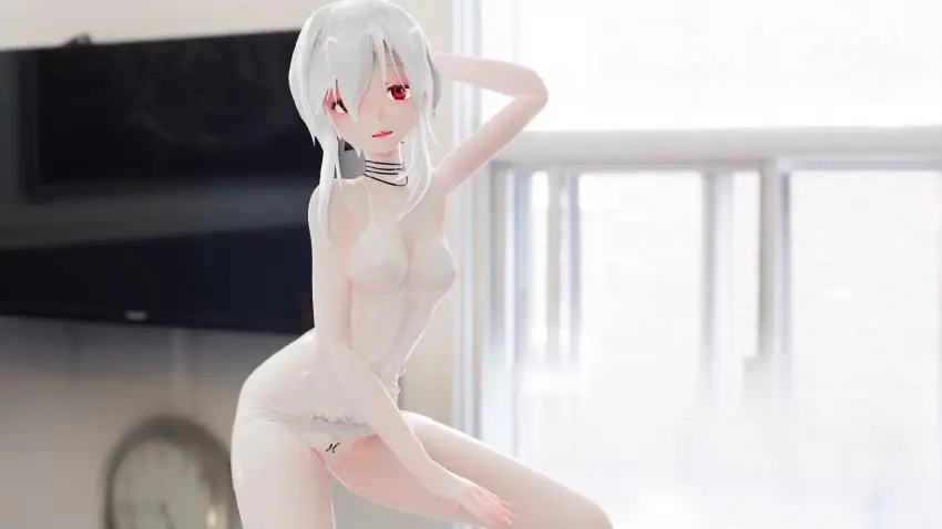 MMD极品Hakulalalay风骚诱惑,跪舔狂操你硬鸡巴,深喉吸爆出白浆