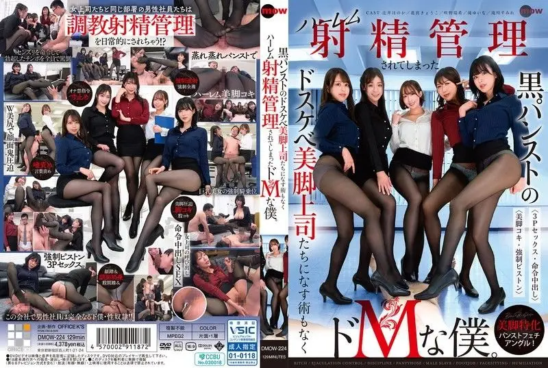 DMOW-224 黑丝诱惑！受虐狂被迫与女优辻井穗乃果、花宮きょうこ、咲野瑞希强制激情交欢