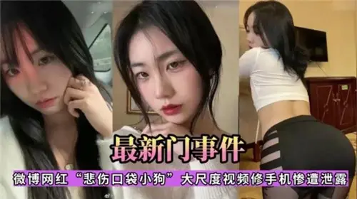 微博网红修手机大尺度视频外泄!悲情口交画面全曝光 门事件最新流出