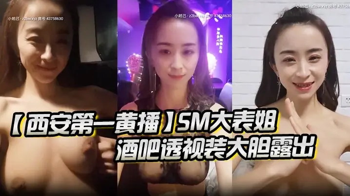 【西安第一黄播】SM大表姐,酒吧透视装大胆露出,男厕放尿,电梯口被群男狂摸。