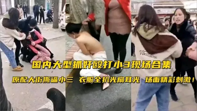 国内大型抓奸殴打小3现场合集