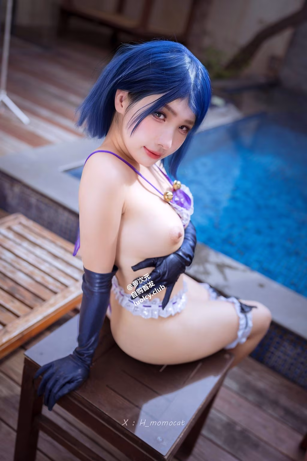 Coser@慕慕Momo: 紫之魅惑 Violet Allure (8K Ver.) 10