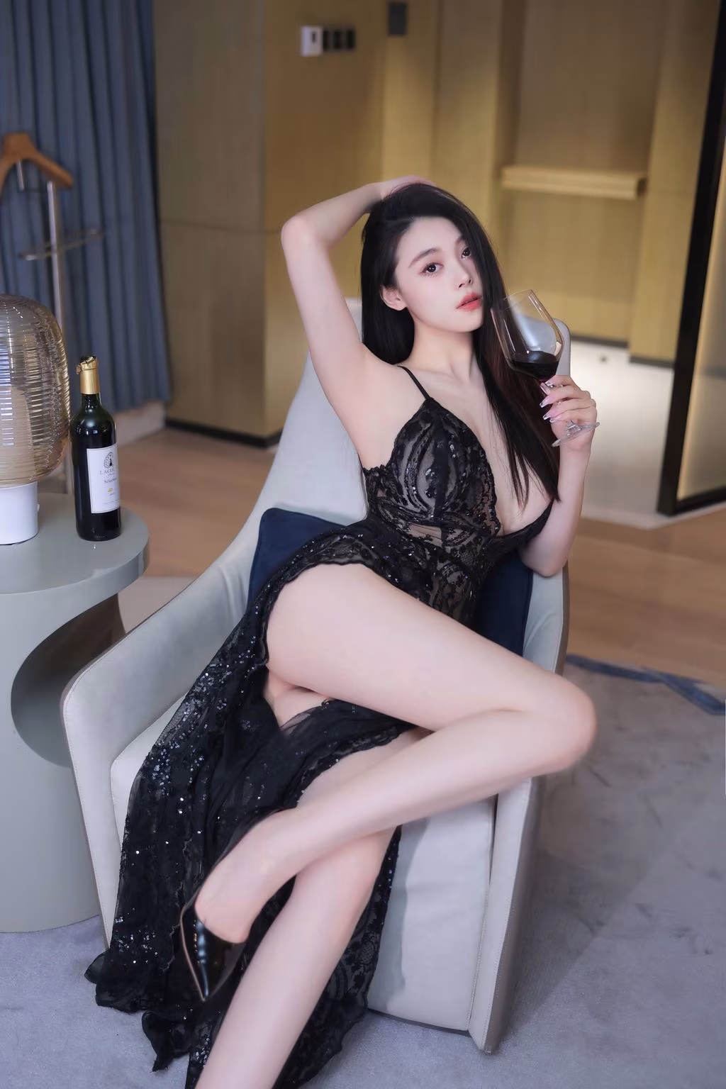 [内购无水印] 清妙: R18 秀人网模特 醉酒 7