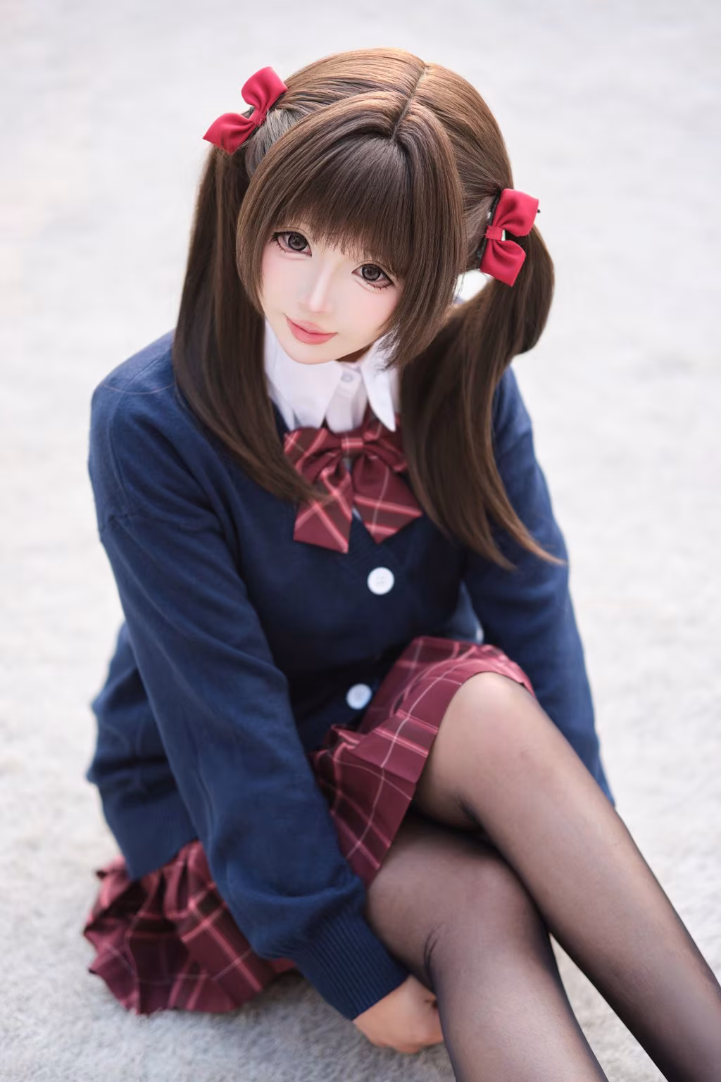 Coser@胡桃猫Kurumineko: JK制服日记 Vol.1 邀约 19