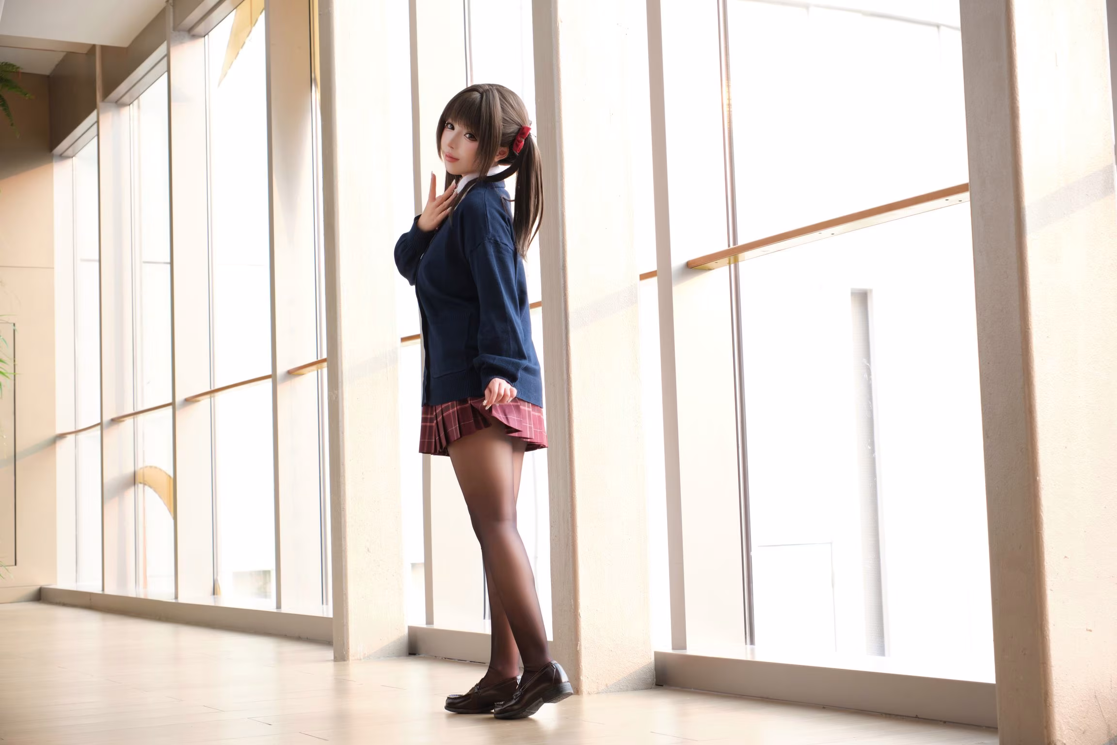 Coser@胡桃猫Kurumineko: JK制服日记 Vol.1 邀约 3