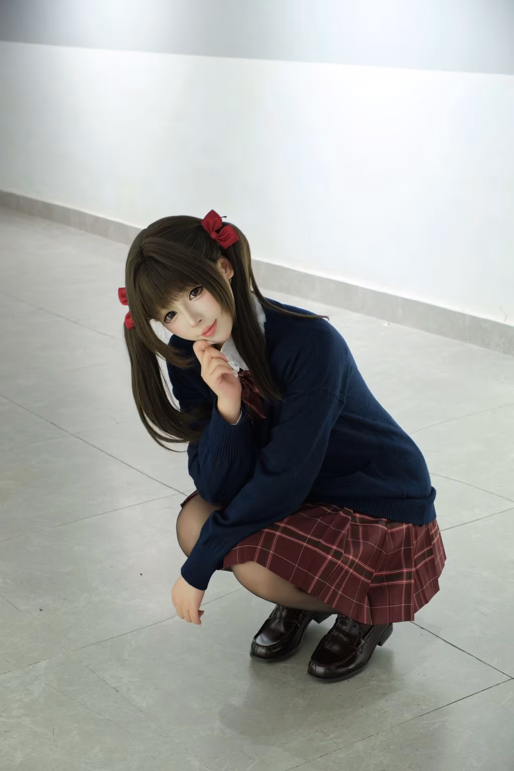 Coser@胡桃猫Kurumineko: JK制服日记 Vol.1 邀约 15