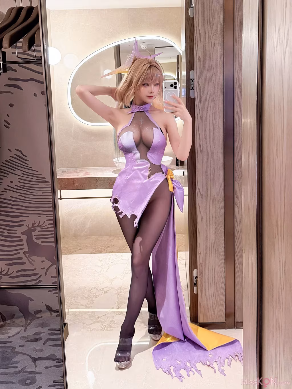 Coser@水淼Aqua: Nikke胜利女神 阿妮斯·超级巨星·星光-自拍 20