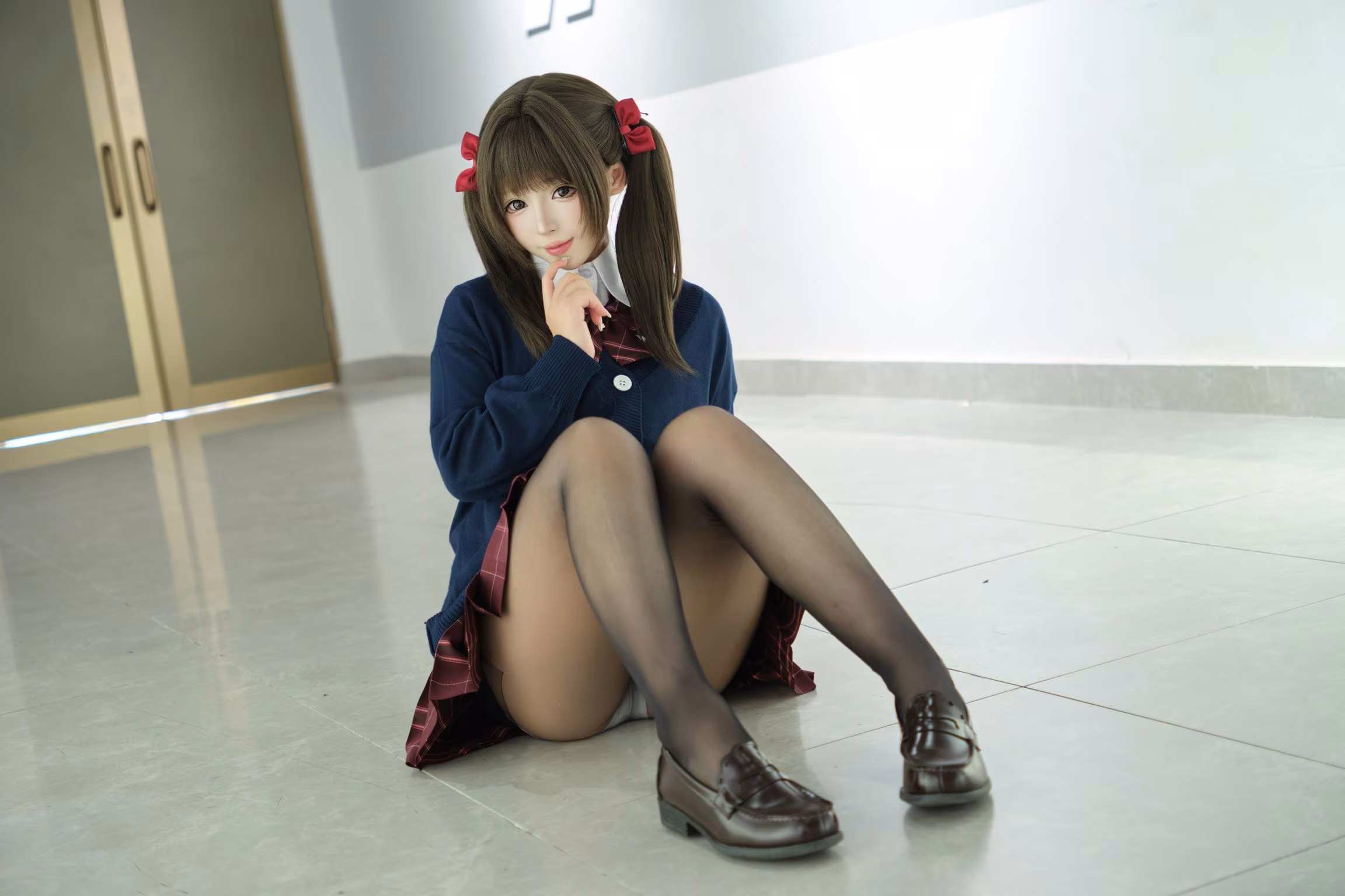 Coser@胡桃猫Kurumineko: JK制服日记 Vol.1 邀约 12