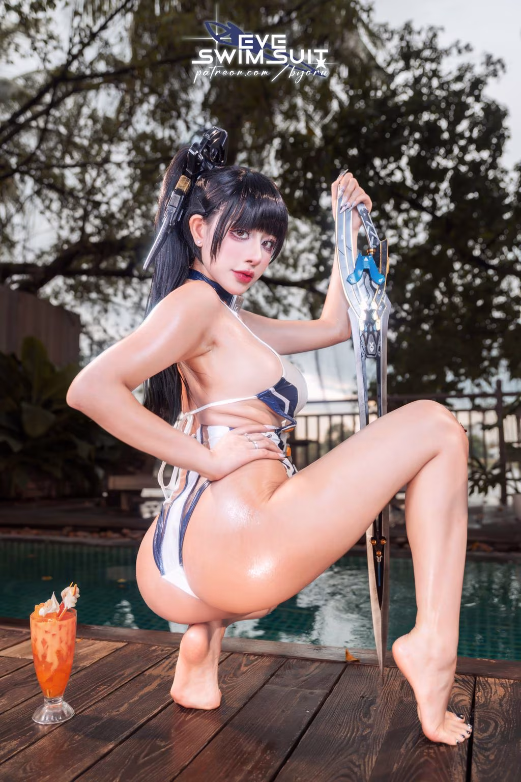 Coser@Byoru: Eve swimsuit 17