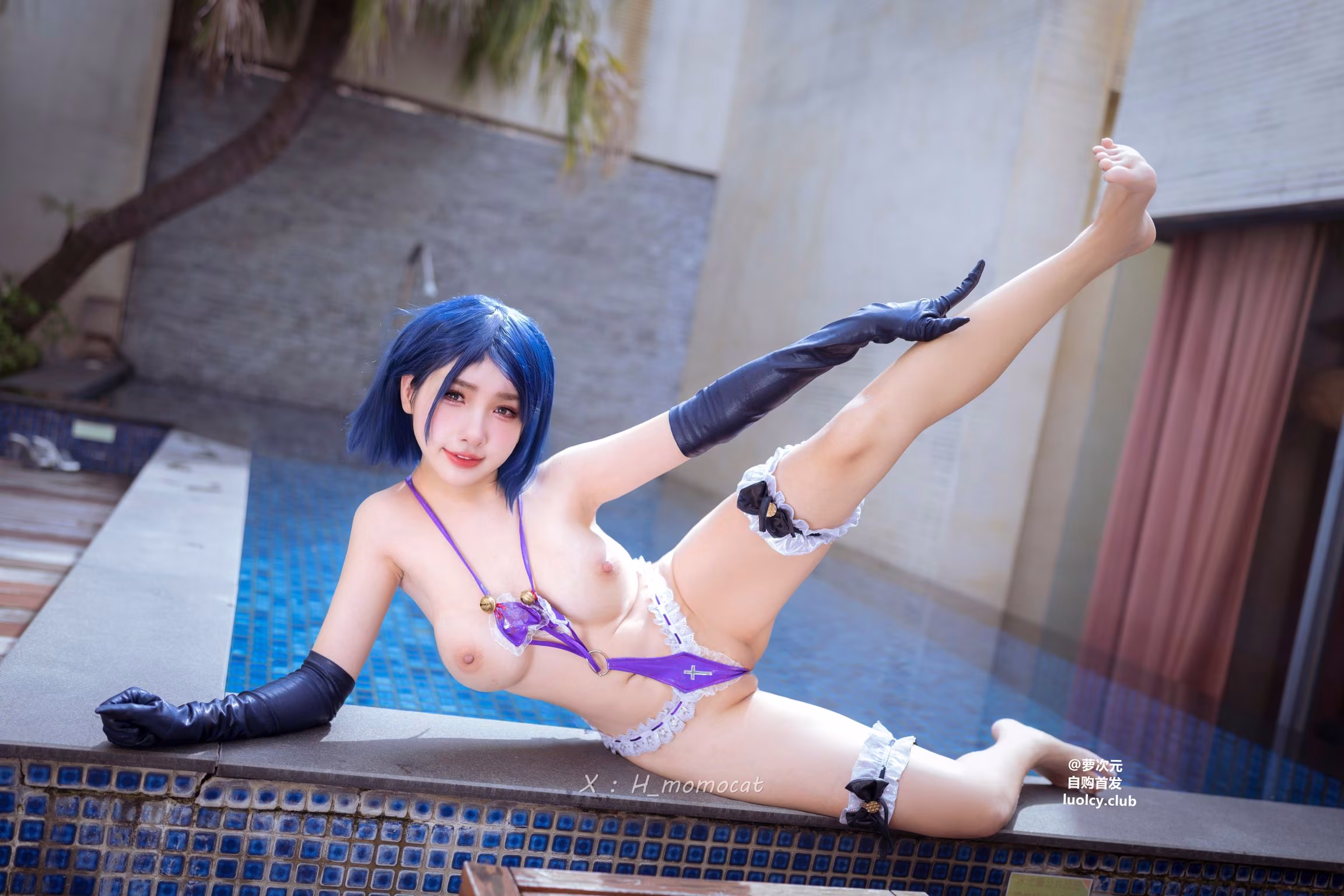 Coser@慕慕Momo: 紫之魅惑 Violet Allure (8K Ver.) 22