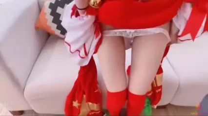 充气娃娃初体验 王者荣耀貂蝉圣诞cos篇 封面
