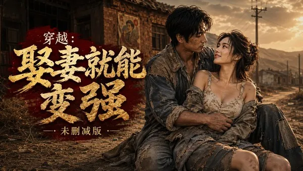 娶妻就能变强 AI成人短剧 找女人性交就变强 马上找个巨乳美女测试 深喉插嘴乳交抽插小嘴口爆 封面