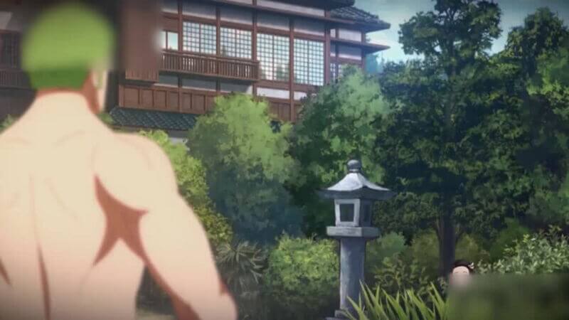 鬼灭之刃 西索与灶门祢豆子在任务中失控的呻吟 3D动漫同人 少女的欲火迸发