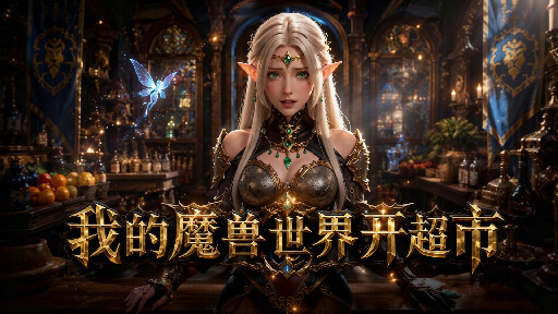 AI漫剧 我在魔兽世界开超市