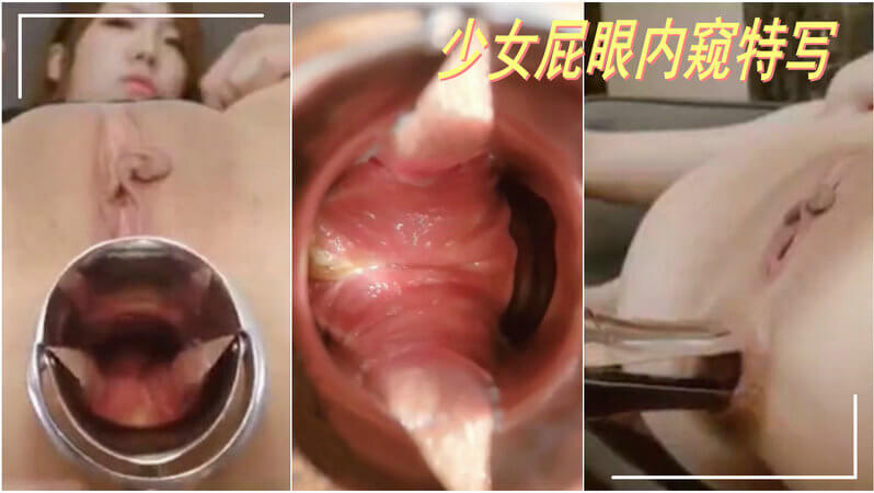 清纯少女的粉色秘境：超近距内窥镜探秘 细赏羞涩嫩肉壁 虐肛游戏太诱人
