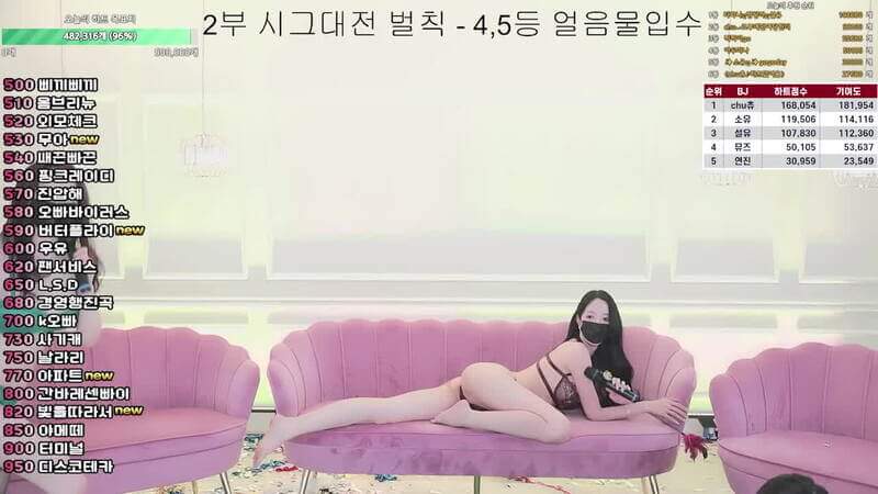 韩国直播成人综艺 粉嫩美乳美腿盛宴
