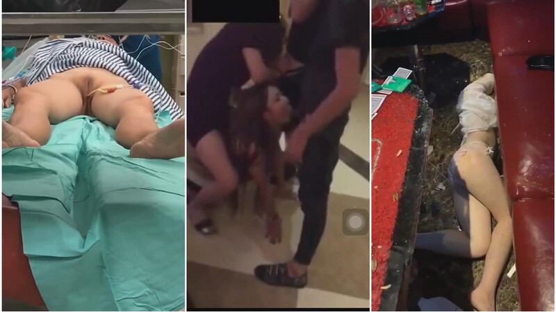 网曝门事件—微博热门女孩KTV不雅视频流出 疑似被轮流不止一次?