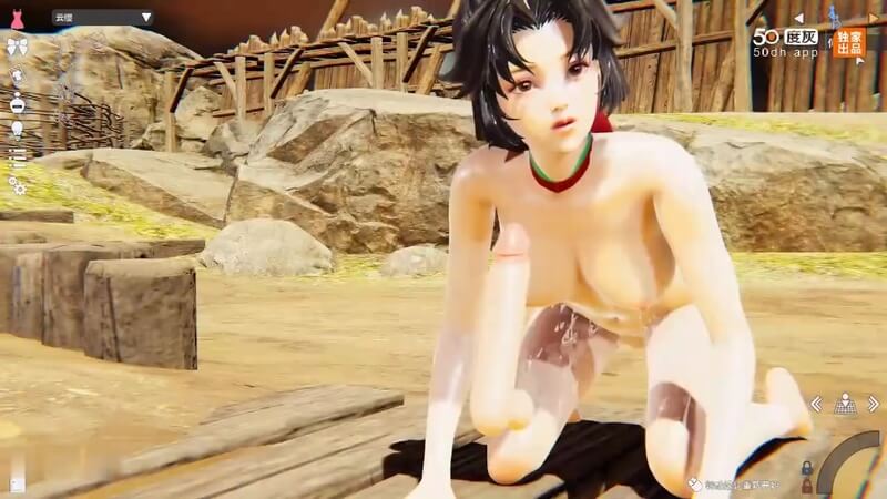 3D王者荣耀同人云缨下，无套入肉动漫美少女献身。