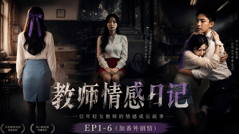 AI短剧 性感女教师的情感日记