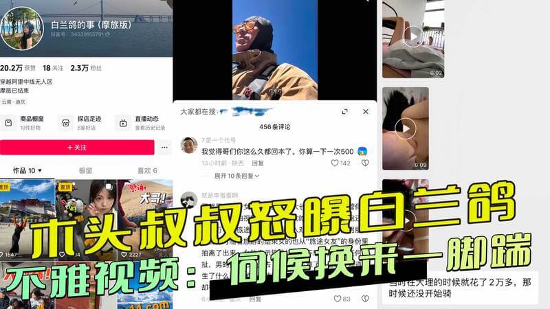 木头叔叔怒曝白兰鸽，伺候换来冷漠一脚踹。