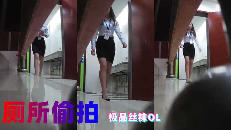 写字楼厕拍极品丝袜OL装美女