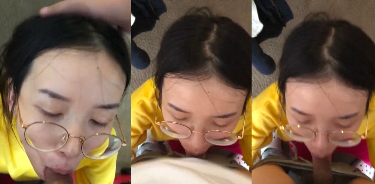 惩罚看手机的反差女友，按头深喉口到干呕拉丝