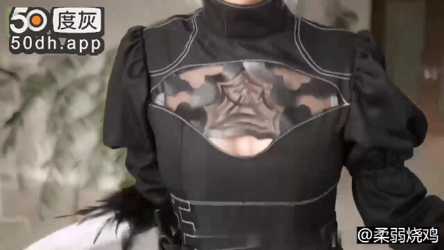 COS 2B 小姐姐 三洞开发记 自慰棒与拉珠的制服诱惑