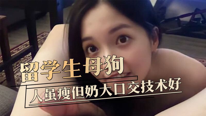 留学生母狗,人瘦奶大口交技术好
