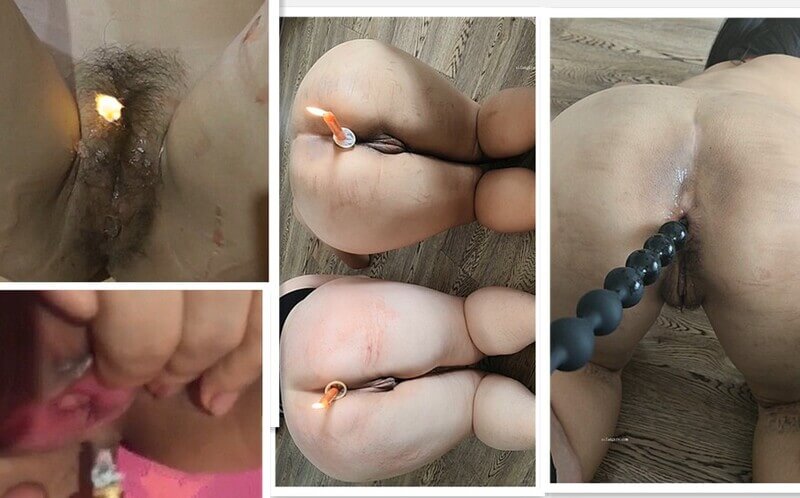 猎奇调教两位私家女奴，烟头塞入私处，烧阴毛，口灌尿，菊花插蜡烛，尽享变态虐狗快感！