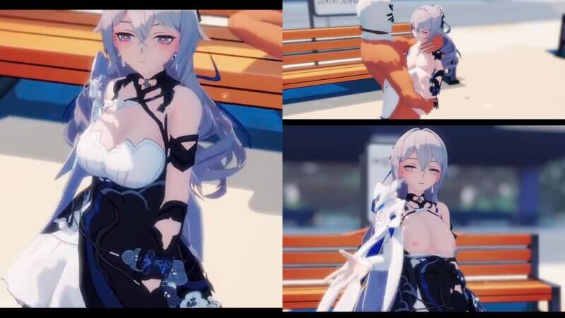 崩坏三·布洛妮娅MMD舞动，美美少女婀娜多姿！