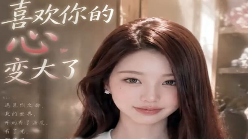 AI短剧 喜欢你的心变大了
